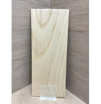 Ясень Белый заготовка накладки на головку грифа Смешанный ААА 3х95х230 мм-2