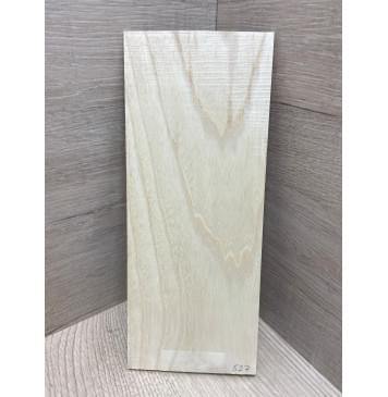 Ясень Белый заготовка накладки на головку грифа Смешанный ААА 3х95х230 мм-1