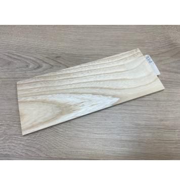 Ясень Белый заготовка накладки на головку грифа Смешанный ААА 5.5х95х230 мм-3