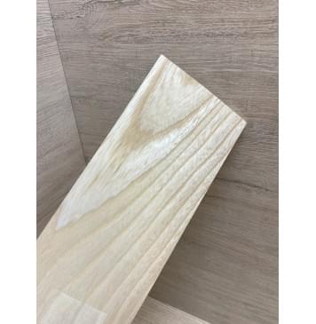 Ясень Белый заготовка накладки на головку грифа Смешанный ААА 5.5х95х230 мм-2