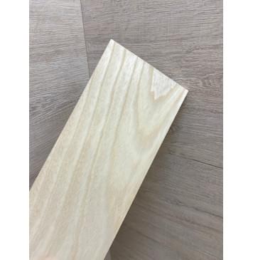 Ясень Белый заготовка накладки на головку грифа Смешанный ААА 5.5х95х230 мм-1