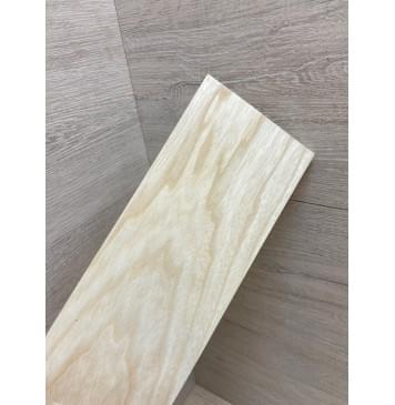 Ясень Белый заготовка накладки на головку грифа Смешанный ААА 4.5х95х230 мм-3