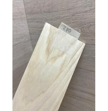 Ясень Белый заготовка накладки на головку грифа Смешанный ААА 4.5х95х230 мм-1