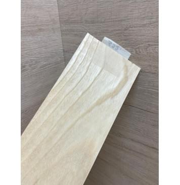 Ясень Белый заготовка накладки на головку грифа Смешанный ААА 5.5х95х230 мм-2