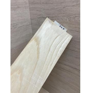 Ясень Белый заготовка накладки на головку грифа Смешанный ААА 5.5х95х230 мм-1