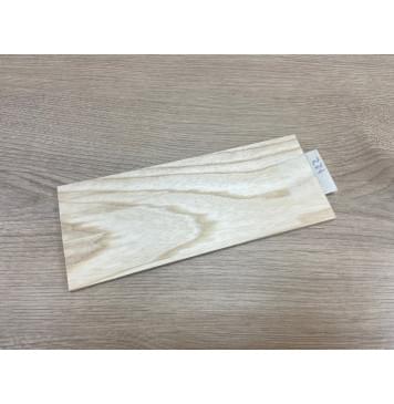Ясень Белый заготовка накладки на головку грифа Смешанный ААА 5х95х230 мм-5