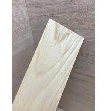 Ясень Белый заготовка накладки на головку грифа Смешанный ААА 5х95х230 мм-4