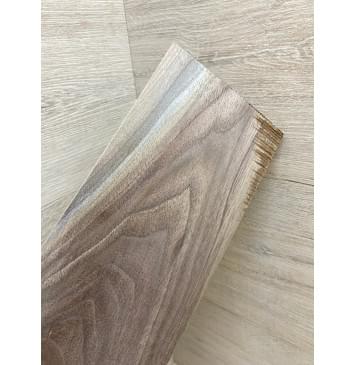 Орех Американский Заболонь заготовка накладки на головку грифа Тангент ААА 6х105х255 мм-3