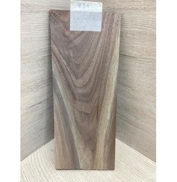 Орех Американский Заболонь заготовка накладки на головку грифа Тангент ААА 6х105х255 мм-1