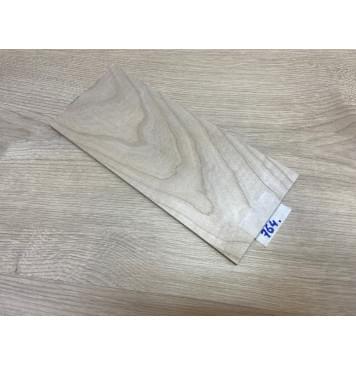 Клён Белый заготовка накладки на головку грифа Тангент ААА 5.5х113х260 мм-0