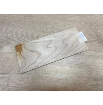 Клён Белый заготовка накладки на головку грифа Тангент ААА 5.5х113х260 мм-7