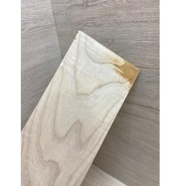 Клён Белый заготовка накладки на головку грифа Тангент ААА 5.5х113х260 мм-2