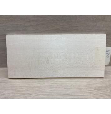 Клён Белый заготовка накладки на головку грифа Радиал ААА 6.5х113х250 мм-4