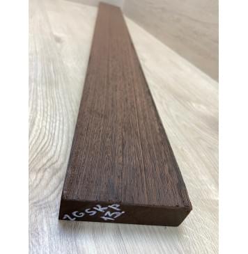 Венге заготовка для переклеенного сквозного грифа гитары Радиал АА 28х98х1010 мм-2