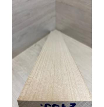 Клён Белый заготовка накладки для электрогитары Смешанный ААА 12х63х545 мм-2