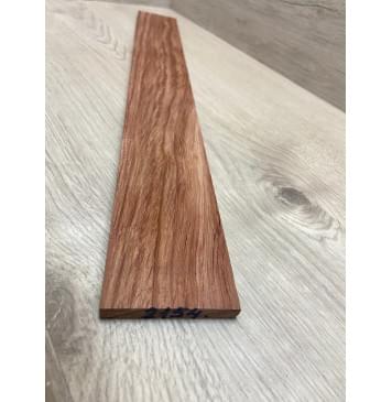 Бубинго заготовка накладки для электрогитары Смешанный ААА 8х65-62х545 мм-5