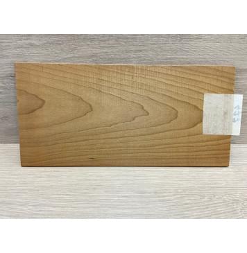 Клён Печёный 180 гр заготовка накладки на головку грифа Тангент ААА 3х117х240 мм-5