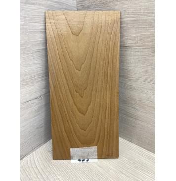 Клён Печёный 180 гр заготовка накладки на головку грифа Тангент ААА 3х117х240 мм-2