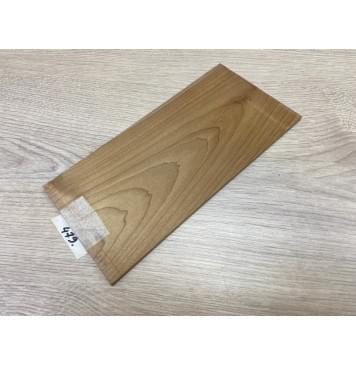 Клён Печёный 180 гр заготовка накладки на головку грифа Тангент ААА 5х118х240 мм-0