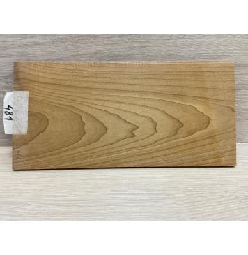 Клён Печёный 180 гр заготовка накладки на головку грифа Тангент ААА 5х118х240 мм-0