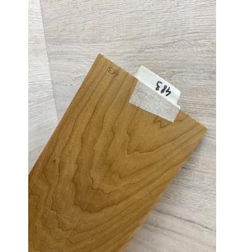 Клён Печёный 180 гр заготовка накладки на головку грифа Тангент ААА 7х125х290 мм-3