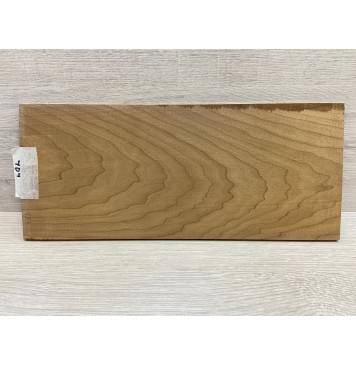 Клён Печёный 180 гр заготовка накладки на головку грифа Тангент ААА 6х125х290 мм-0