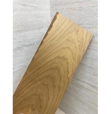 Клён Печёный 180 гр заготовка накладки на головку грифа Тангент ААА 6х125х290 мм-1