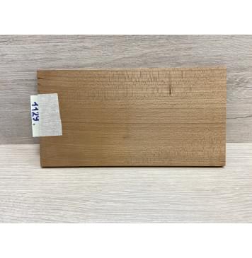 Клён Печёный 180 гр заготовка накладки на головку грифа Радиал АА 6х113х205 мм-5