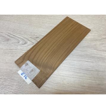 Клён Печёный 180 гр заготовка накладки на головку грифа Смешанный ААА 4х97х225 мм-0