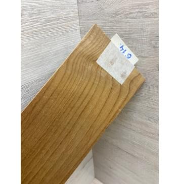 Клён Печёный 180 гр заготовка накладки на головку грифа Смешанный ААА 4х97х225 мм-1