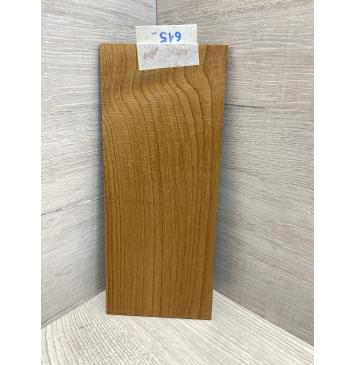 Клён Печёный 180 гр заготовка накладки на головку грифа Смешанный ААА 5х97х225 мм-2