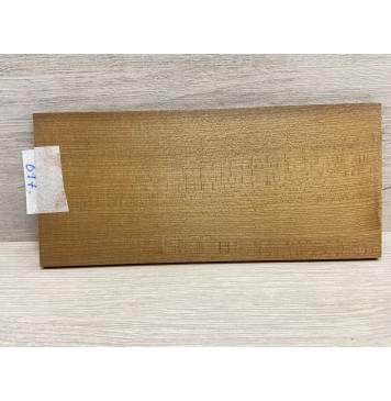 Клён Печёный 180 гр заготовка накладки на головку грифа Радиал ААА 7х110х240 мм-3