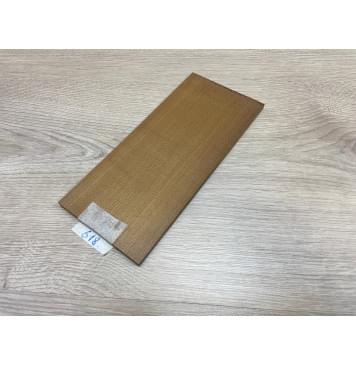 Клён Печёный 180 гр заготовка накладки на головку грифа Радиал ААА 7х110х240 мм-0