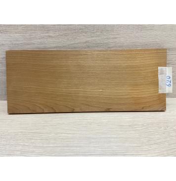 Клён Печёный 180 гр заготовка накладки на головку грифа Смешанный ААА 7х110х280 мм-1