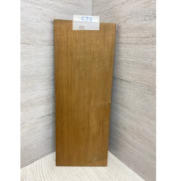 Клён Печёный 180 гр заготовка накладки на головку грифа Радиал АА 9х110х285 мм-4