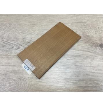 Клён Печёный 180 гр заготовка накладки на головку грифа Радиал ААА 9х118х220 мм-0