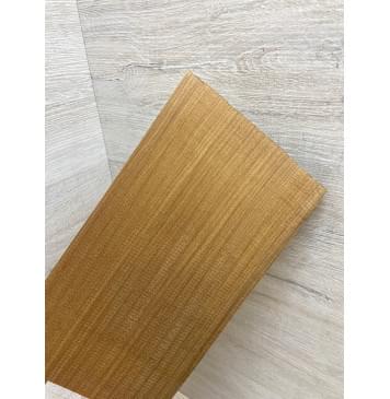 Клён Печёный 180 гр заготовка накладки на головку грифа Радиал ААА 9х118х220 мм-4