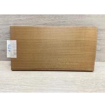 Клён Печёный 180 гр заготовка накладки на головку грифа Радиал ААА 9х118х220 мм-3