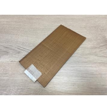 Клён Печёный 180 гр заготовка накладки на головку грифа Радиал ААА 9х118х220 мм-1