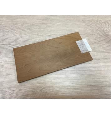 Клён Печёный 180 гр заготовка накладки на головку грифа Тангент ААА 9х110х220 мм-7