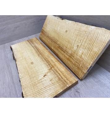 Клён Американский Spalted Волнистый заготовка на топ Смешанный АА Волна ААА 20х182-195х475 мм (2 шт книжкой) Уценка-гнилостные поражения древесины,под стабилизацию или работу с порозаполнителями-8