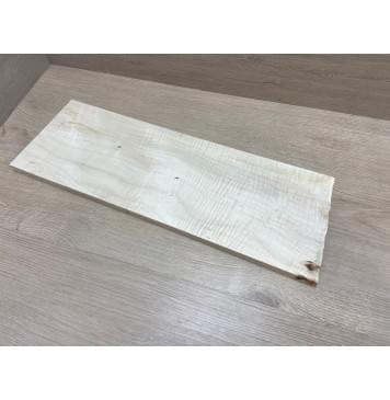Клён Белый Явор, Волнистый заготовка на топ Смешанный А Волна А 17.5х175х510 мм (1шт под распил)-2