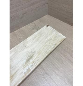 Клён Белый Явор, Волнистый заготовка на топ Смешанный А Волна А 17.5х175х510 мм (1шт под распил)-4