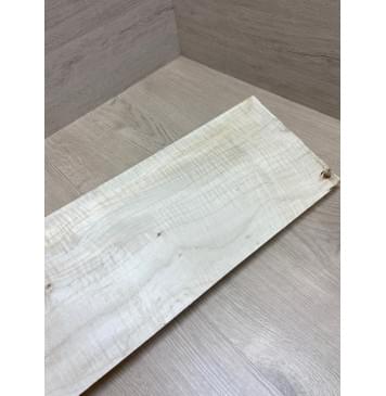 Клён Белый Явор, Волнистый заготовка на топ Смешанный А Волна А 17.5х175х510 мм (1шт под распил)-5