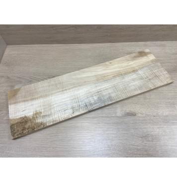 Клён Американский Волнистый заготовка на топ Смешанный АА Волна ААА 16.5х187х630 мм (1шт под распил)-9