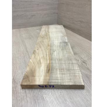 Клён Американский Волнистый заготовка на топ Смешанный АА Волна ААА 16.5х187х630 мм (1шт под распил)-10