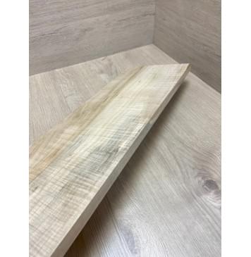 Клён Американский Волнистый заготовка на топ Смешанный АА Волна ААА 16.5х187х630 мм (1шт под распил)-8