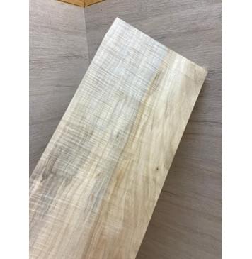 Клён Американский Волнистый заготовка на топ Смешанный АА Волна ААА 16.5х187х630 мм (1шт под распил)-0