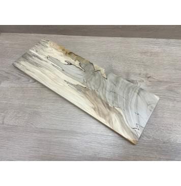Клён Американский Spalted  заготовка на топ Смешанный ААА 19х159х465 мм (1 шт под распил)-0