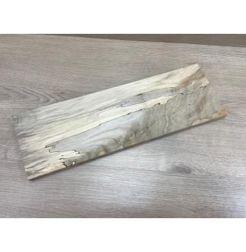 Клён Американский Spalted  заготовка на топ Смешанный ААА 19х159х465 мм (1 шт под распил)-5